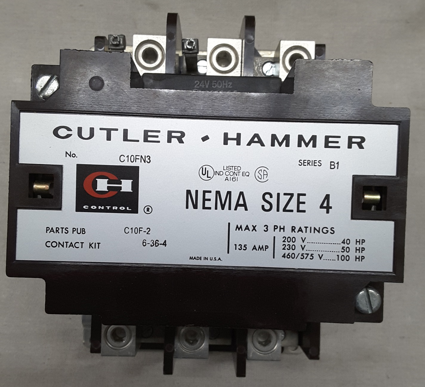 CUTLER-HAMMER C10FN3AB