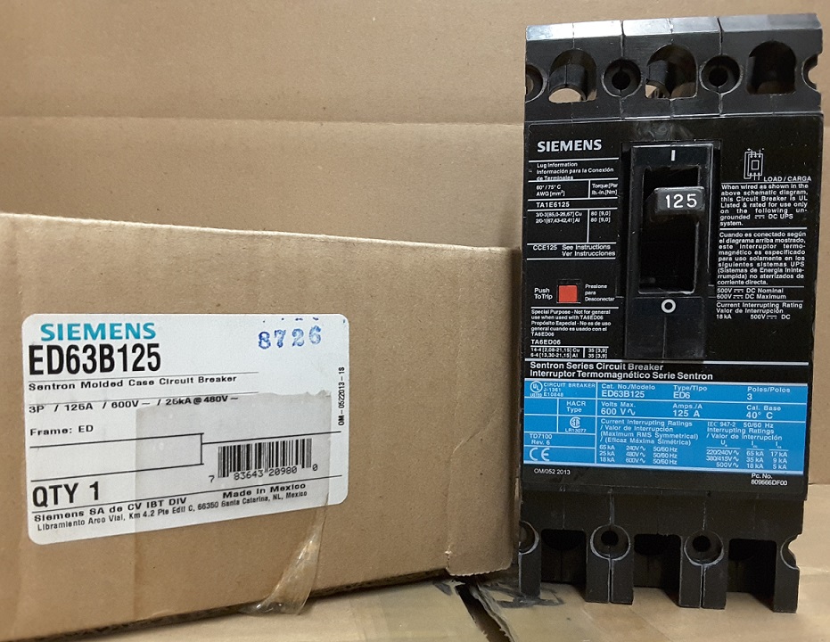 SIEMENS ED63B125