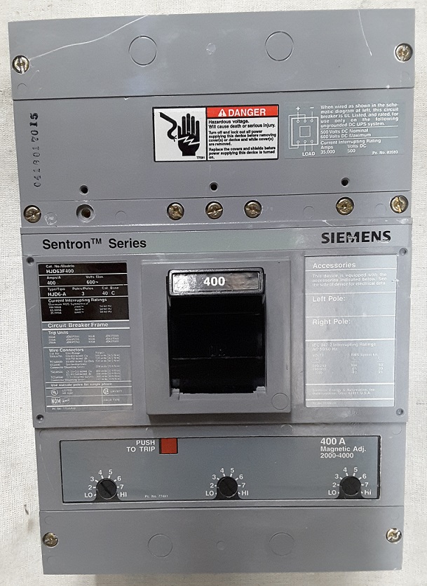 SIEMENS HJD63B400 - NTO