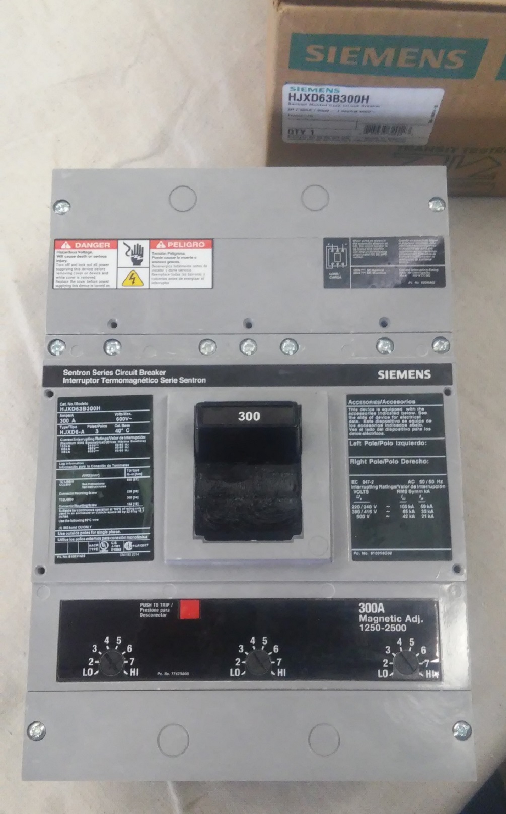 SIEMENS HJXD63B300H