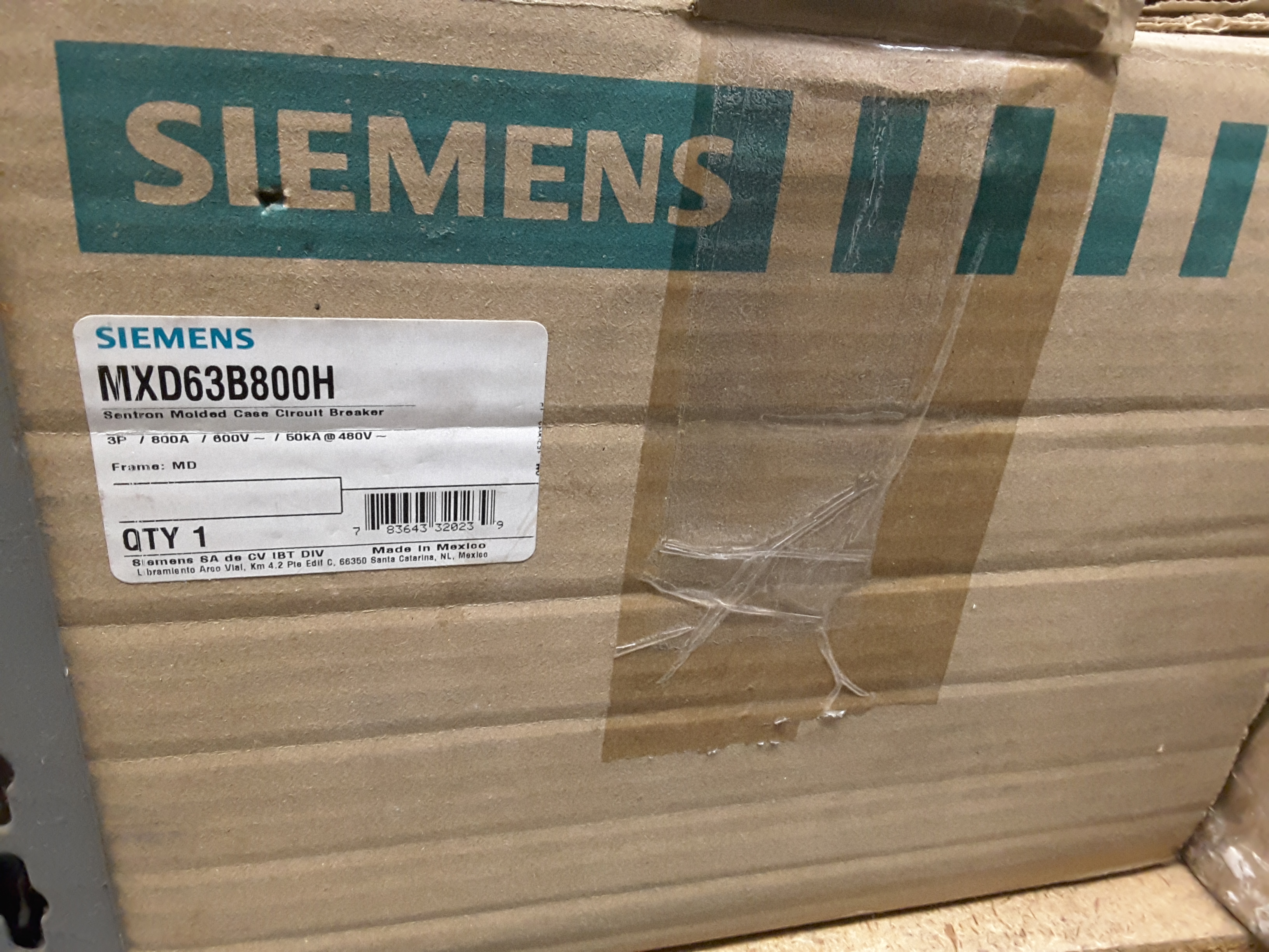 SIEMENS MXD63B800H