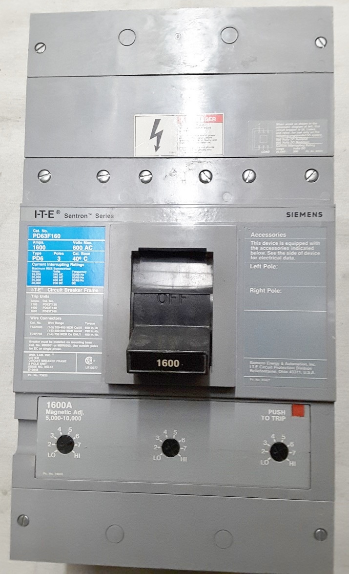 SIEMENS PD63B160-USED