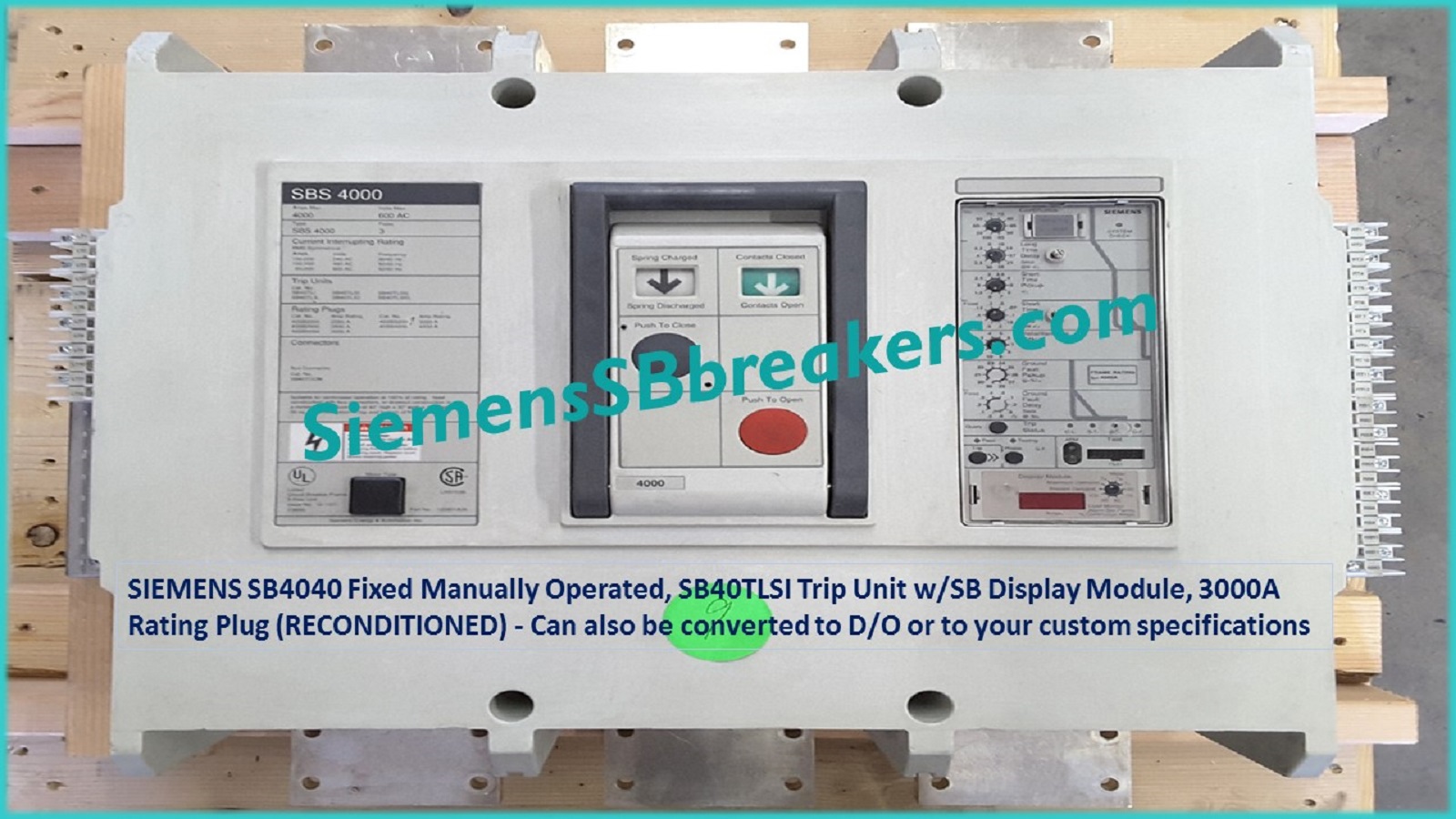 SBS4040F MO w/SB Display Module Reconditioned