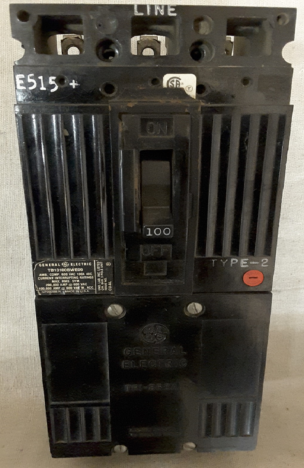 GE TB13100BWE09